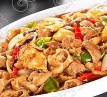 Stir-Fried Three Delicacies