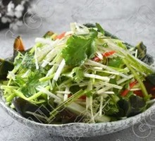 Century Egg and Pepper Salad