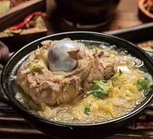 Braised Bone with Pickled Cabbage