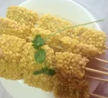 Crispy Fried Chicken with Rice Vermicelli