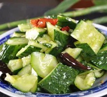 Vegetarian Cucumber Salad