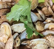 Spicy Sauce-Soaked Clams