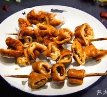 Grilled Pig Intestines