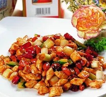 Stir-Fried Chicken Cubes
