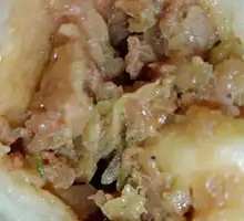Chinese cabbage and pork