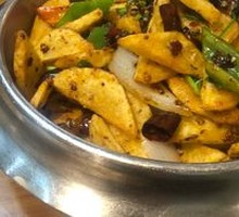 Spicy Potatoes in Dry Pot