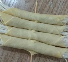 Fried Enoki Mushroom Rolls