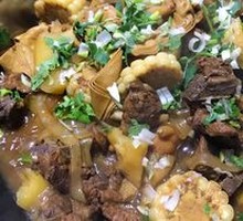 Pork Rib and Chicken Foot Stew