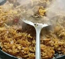 Pan-Seared Pork Belly with Pickled Cabbage