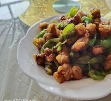 Green Pepper and Pork Slices