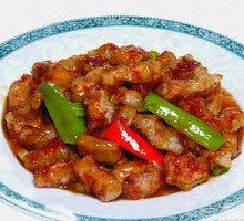 Bell Pepper and Pork Slices