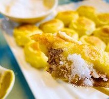 Pan-fried Bean Dumplings