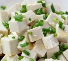 Tofu with Green Onion