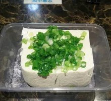 Tofu with Green Onion