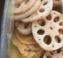 Lotus Root and Potato Slices