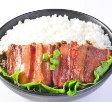 Preserved Vegetable Braised Pork Rice