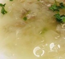Old Cucumber and Lamb Soup