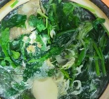 Lamb and Spinach Noodles