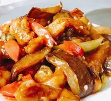 Braised Pork and Eggplant