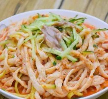 Sweet and Sour Spicy Beef Tendon Noodles