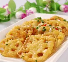 Crispy Lotus Root Pockets