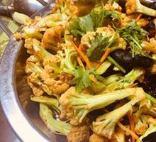 Spicy Cauliflower in Hot Pot