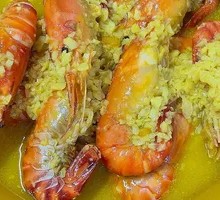 Golden Soup Garlic Lobster Shrimp