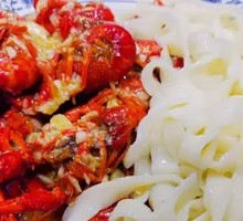 Spicy Crawfish Noodles