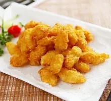 Colorful Squid and Corn Salad