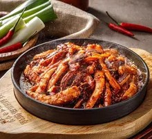 Grilled Squid on Stone Plate