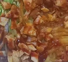 Grilled Meat Salad Rice Bowl