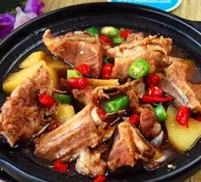 Mushroom Powder Spare Ribs Potpourri Small Pot