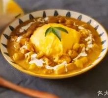 Chicken Curry Rice Omelette