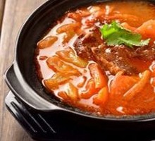 Beef and Tomato Hot Pot
