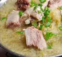 Sour Cabbage and Pork Rib Pot