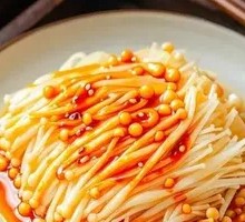 Spicy Enoki Mushrooms