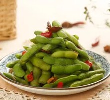 Spicy Salted Edamame
