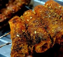 Stuffed Tofu Skin Rolls