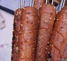 Charcoal-Grilled Sausage