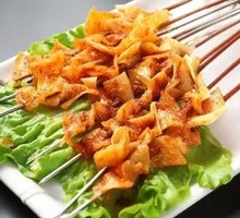 Grilled Pig Skin and Tendon