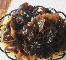 Wood Ear Radish Salad