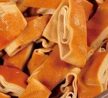 Chicken and Tofu Rolls in Chicken Broth