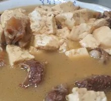 Stewed Beef and Tofu
