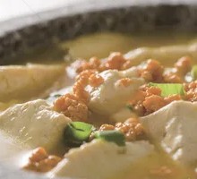 Sea Urchin and Tofu Stew