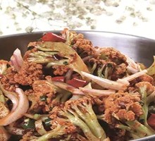 Stir-Fried Organic Cauliflower