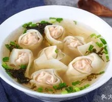 Pork and scallion dumplings