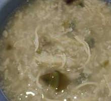 Century Egg and Pork Porridge