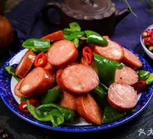 Bell Pepper and Sausage Stir-fry