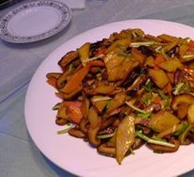Stir-Fried Mixed Mushrooms
