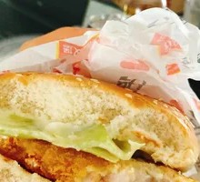 Crispy Fresh Shrimp Burger